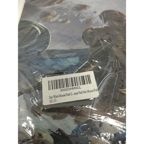 Mandalorian Mousepad with Baby Yoda Grogu 9.25 x 8 inches Great for Star Wars - Picture 2 of 5